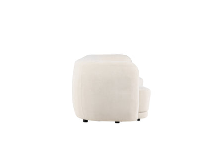 Venture Home Cielo 3-sits Soffa Vit