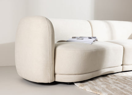 Venture Home Cielo 3-sits Soffa Vit