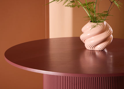 Lenox Runda Matbord ⌀110 Vinröd