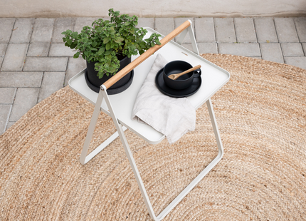 Venture Home Clarin Sidobord Utomhus  43 x 43 Beige