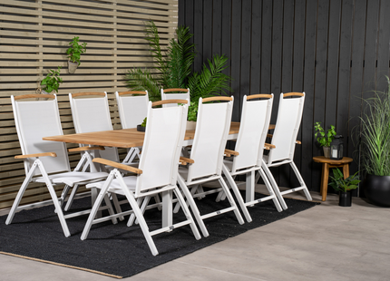 Venture Home Panama Positionsstol 2-pack Vit