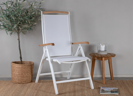 Venture Home Panama Positionsstol 2-pack Vit