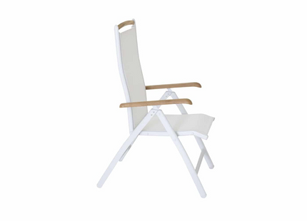 Venture Home Panama Positionsstol 2-pack Vit