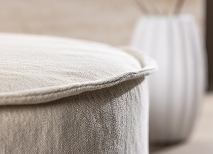 Vind Vindö Ottoman ⌀101 ⌀101 Beige