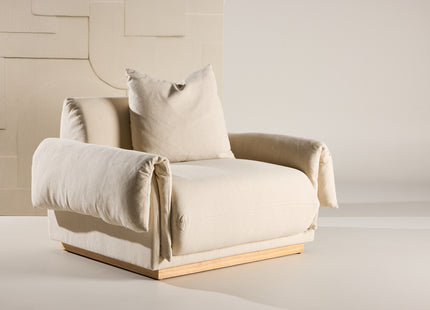 Vind Mollösund Fåtölj Beige