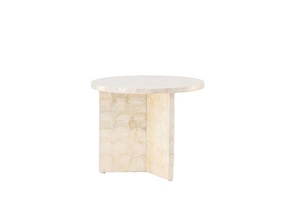 Vind Smögen Soffbord ⌀40 Beige
