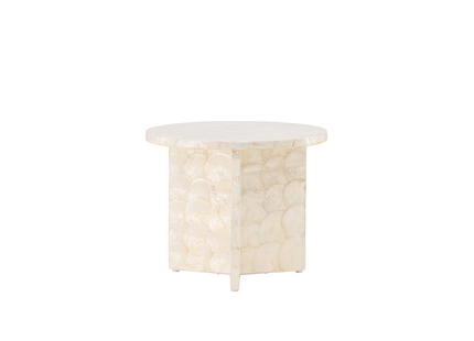 Vind Smögen Soffbord ⌀40 Beige