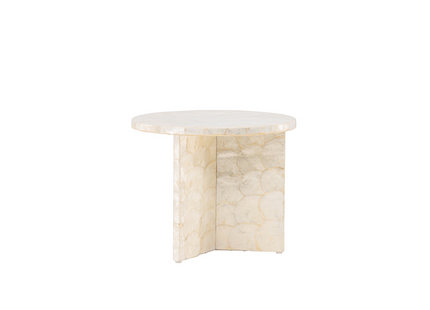 Vind Smögen Soffbord ⌀40 Beige