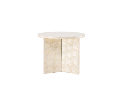 Vind Smögen Soffbord ⌀40 Beige