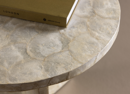 Vind Smögen Soffbord ⌀40 Beige
