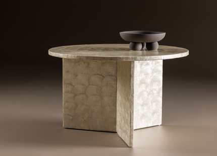 Vind Smögen Soffbord ⌀70 Beige