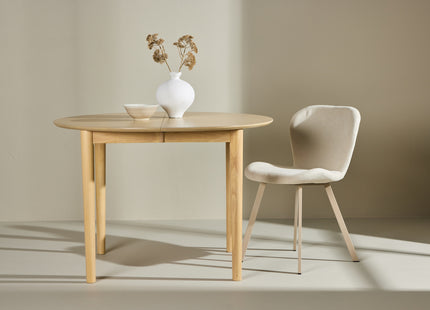 Gilda Runda Matbord ⌀110 Whitewash