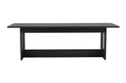 Milly Rektangulära Matbord 235 × 100 Black