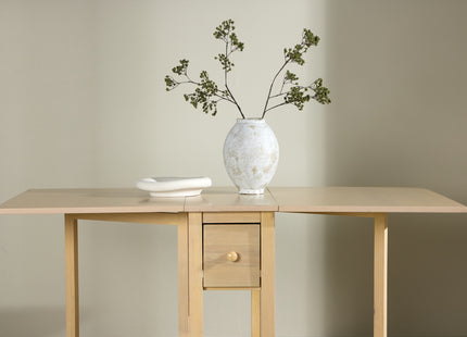 Edward Rektangulära Matbord 30 x 80 Whitewash