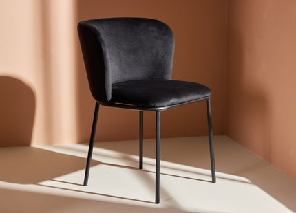 Venture Home Edina Matstolar 2-pack Svart