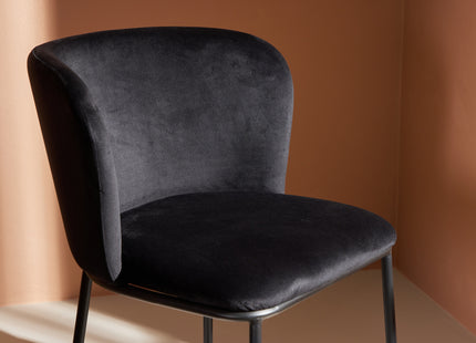 Venture Home Edina Matstolar 2-pack Svart