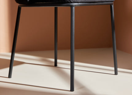Venture Home Edina Matstolar 2-pack Svart