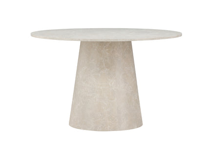 Lanzo Runda Matbord ⌀120 Beige