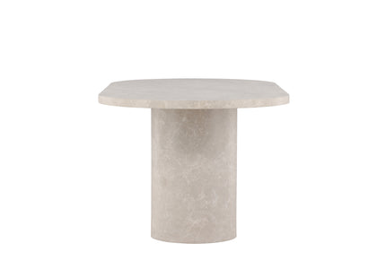 Narvik Ovala Matbord 200 × 100 Beige