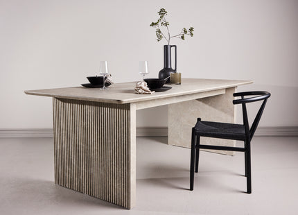Vail Rektangulära Matbord 200 × 100 Beige