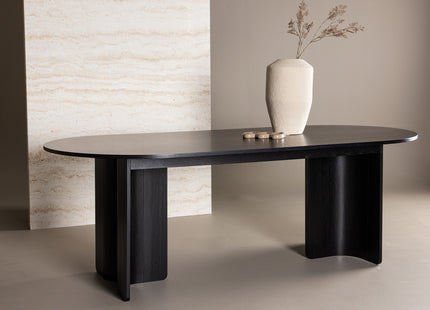 Tyresö Ovala Matbord 220 x 100 Black
