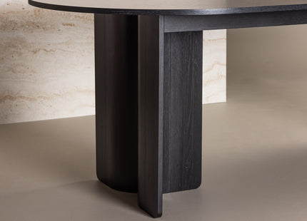 Tyresö Ovala Matbord 220 x 100 Black