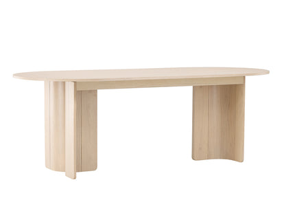 Tyresö Ovala Matbord 220 x 100 Whitewash