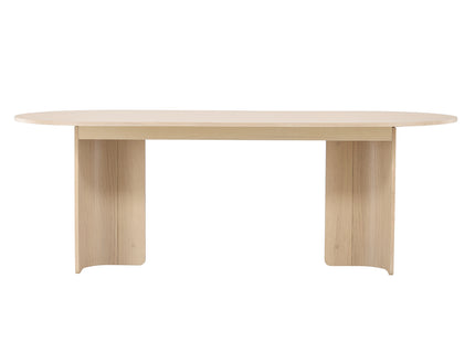 Tyresö Ovala Matbord 220 x 100 Whitewash