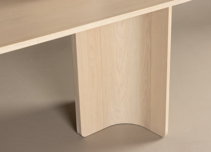 Tyresö Ovala Matbord 220 x 100 Whitewash