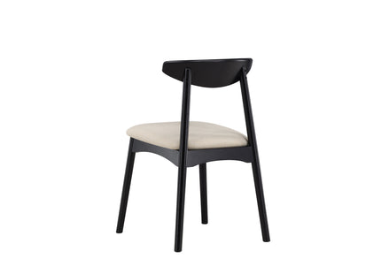 Vind Ven Matstolar 2-pack Svart
