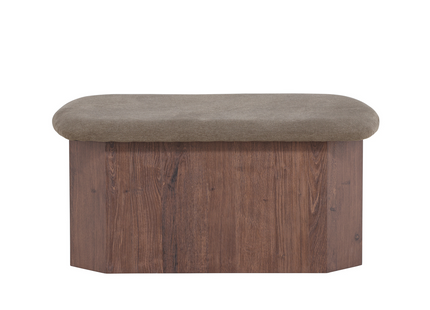 Venture Home Todd Ottoman 59 x 42 x 88 Brun