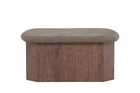 Venture Home Todd Ottoman 59 x 42 x 88 Brun
