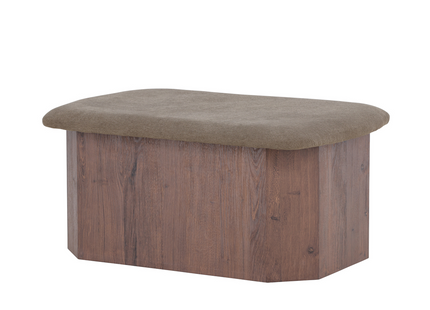 Venture Home Todd Ottoman 59 x 42 x 88 Brun
