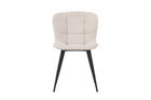 Venture Home Lily Matstolar 2-pack Beige