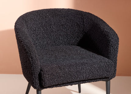 Venture Home Fluffy Fåtölj Svart