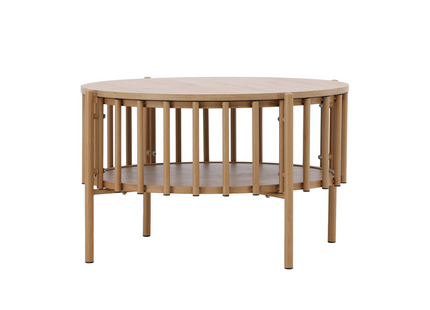 Venture Home Rubbo Soffbord ⌀80 Natur