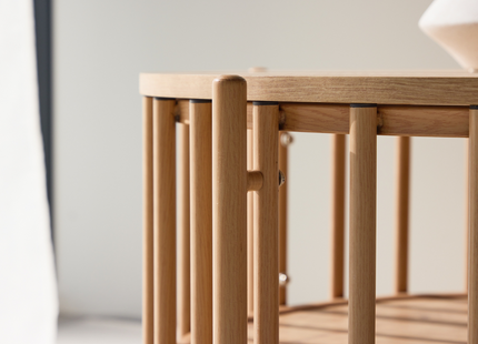 Venture Home Rubbo Soffbord ⌀80 Natur