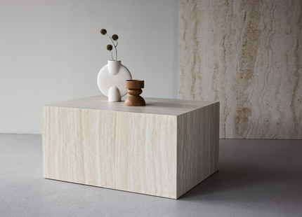 Venture Home York Soffbord 80 x 60 Beige