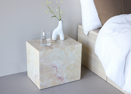 Venture Home York Sidobord 35 x 25 Beige