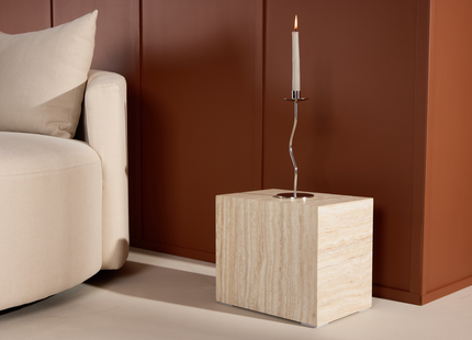 Venture Home York Sidobord 35 x 25 Beige