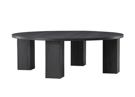 Venture Home Juno Soffbord ⌀120 Svart