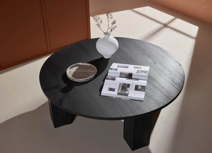 Venture Home Juno Soffbord ⌀120 Svart