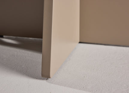 Bootcut Runda Matbord ⌀110 Beige