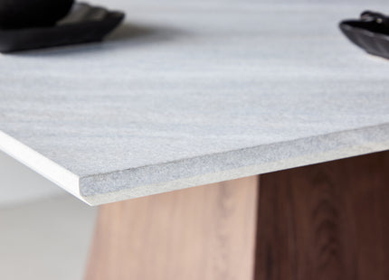 Cael Rektangulära Matbord 120 x 120 Light Grey