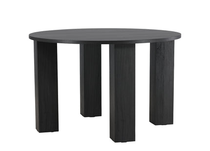 Juno Runda Matbord ⌀120 Black
