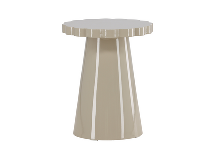 Venture Home Krull Sidobord ⌀45 Beige
