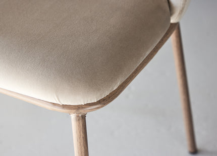 Venture Home Edina Matstolar 2-pack Beige