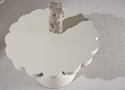 Venture Home Krull Soffbord ⌀70 Beige