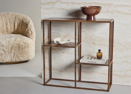 Venture Home Staal Hylla 26 x 81 x 80 Walnut