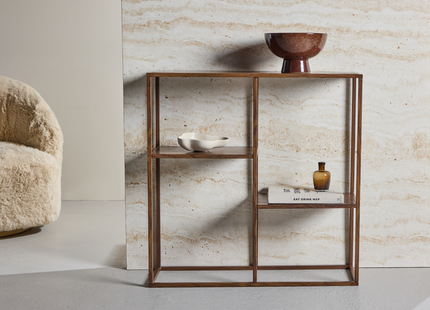 Venture Home Staal Hylla 26 x 81 x 80 Walnut